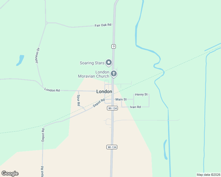 map of restaurants, bars, coffee shops, grocery stores, and more near N5586 County Road O in Cambridge