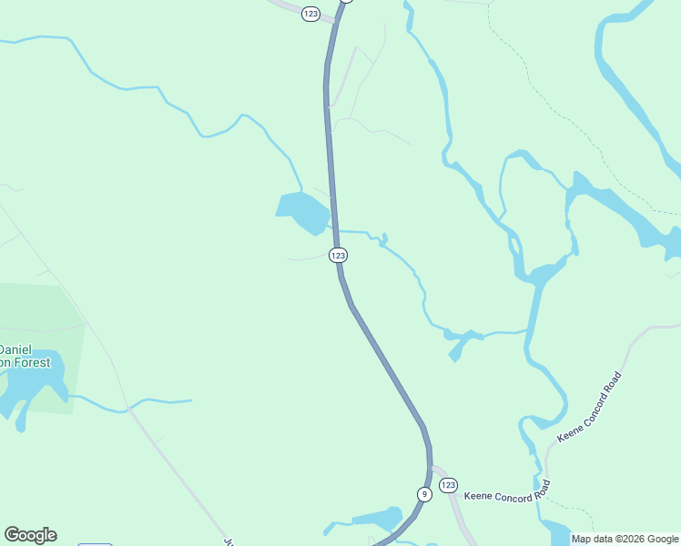 map of restaurants, bars, coffee shops, grocery stores, and more near 1011 New Hampshire 123 in Stoddard