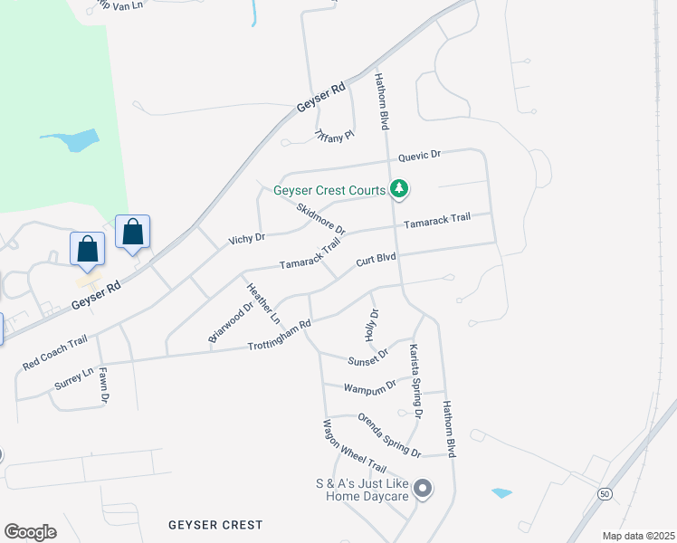 map of restaurants, bars, coffee shops, grocery stores, and more near 22 Curt Boulevard in Saratoga Springs