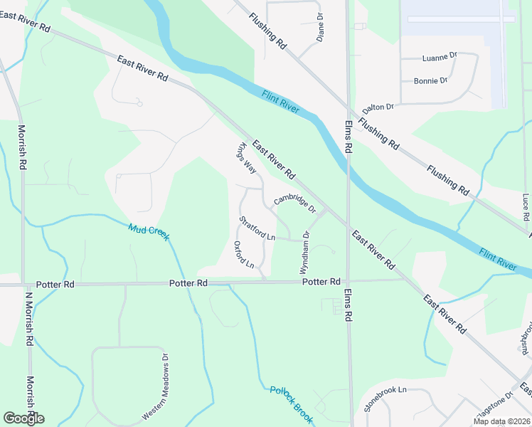 map of restaurants, bars, coffee shops, grocery stores, and more near 3100 Stratford Lane in Flushing