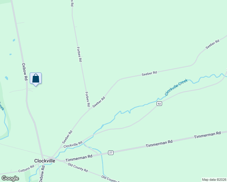 map of restaurants, bars, coffee shops, grocery stores, and more near 4020 Seeber Road in Canastota
