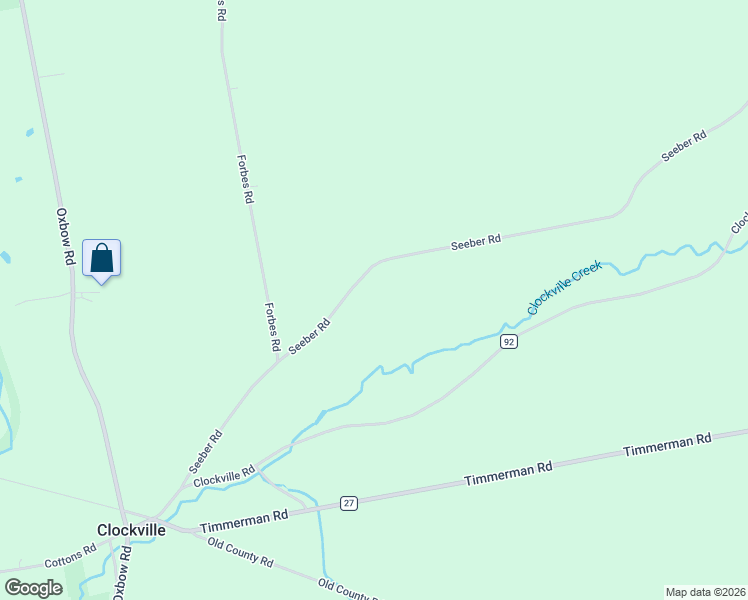 map of restaurants, bars, coffee shops, grocery stores, and more near 4020 Seeber Road in Canastota