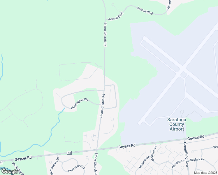 map of restaurants, bars, coffee shops, grocery stores, and more near 315 Stone Church Road in Ballston Spa