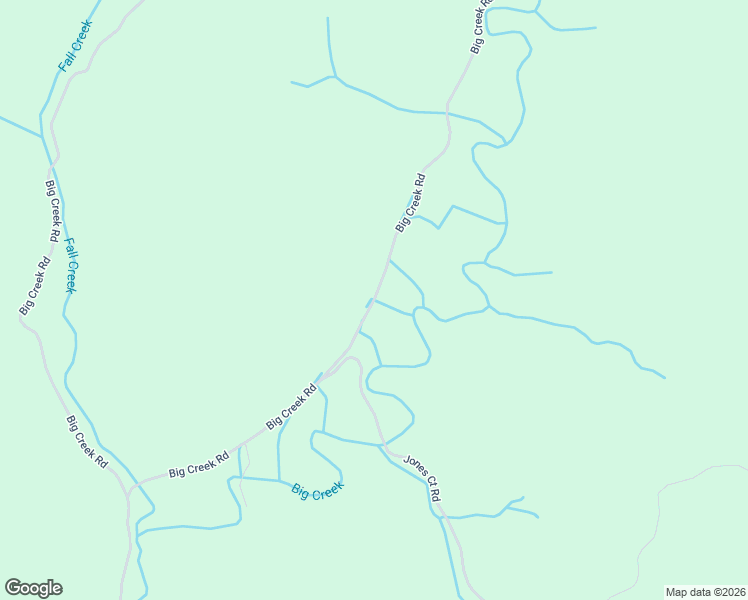 map of restaurants, bars, coffee shops, grocery stores, and more near Big Creek Road in Myrtle Point