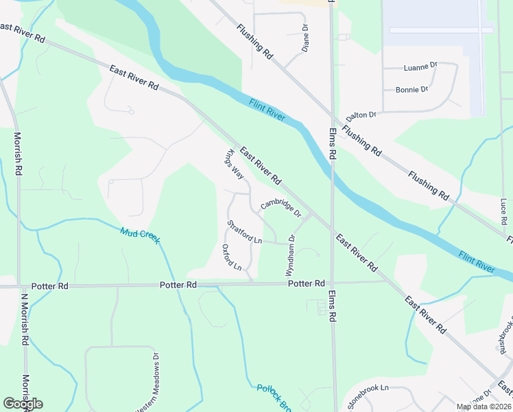 map of restaurants, bars, coffee shops, grocery stores, and more near 3100 Stratford Lane in Flushing