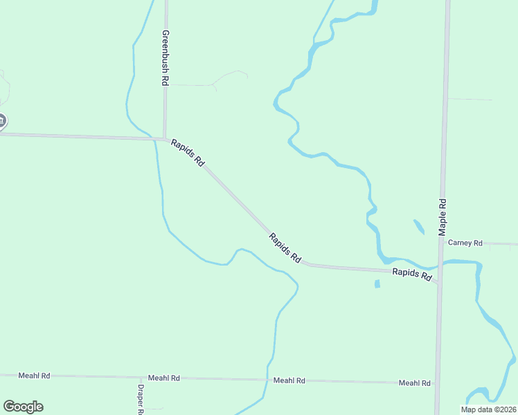 map of restaurants, bars, coffee shops, grocery stores, and more near 12384 Rapids Road in Akron