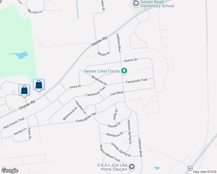map of restaurants, bars, coffee shops, grocery stores, and more near 20 Skidmore Drive in Saratoga Springs