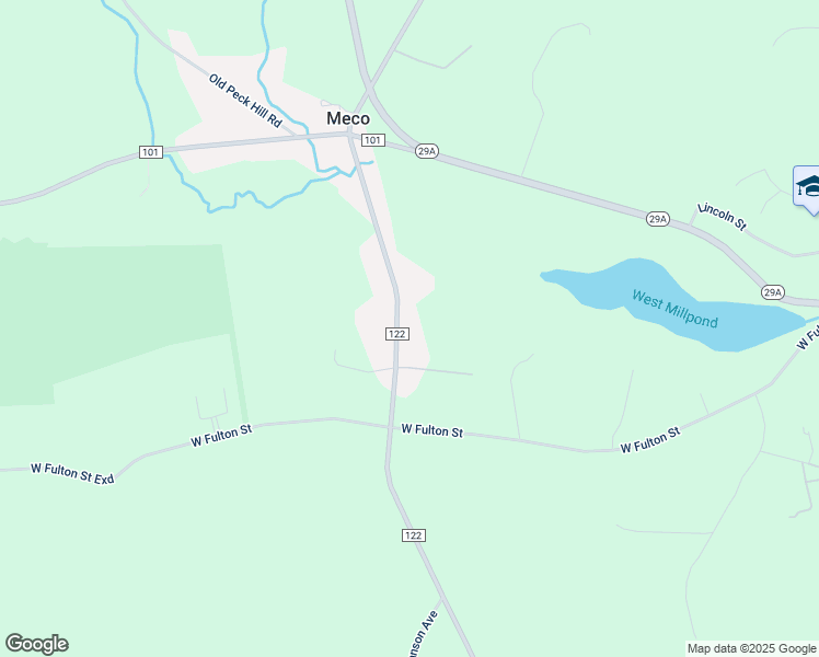 map of restaurants, bars, coffee shops, grocery stores, and more near 462 County Highway 122 in Gloversville