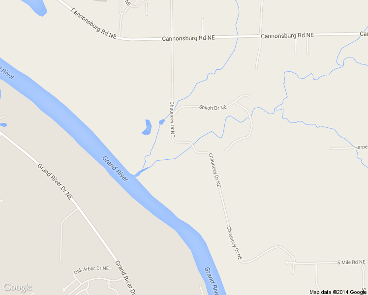 map of restaurants, bars, coffee shops, grocery stores, and more near 4861 Chauncey Drive Northeast in Kent County