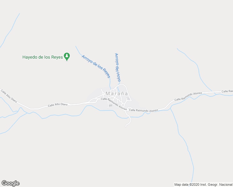 map of restaurants, bars, coffee shops, grocery stores, and more near in Maraña