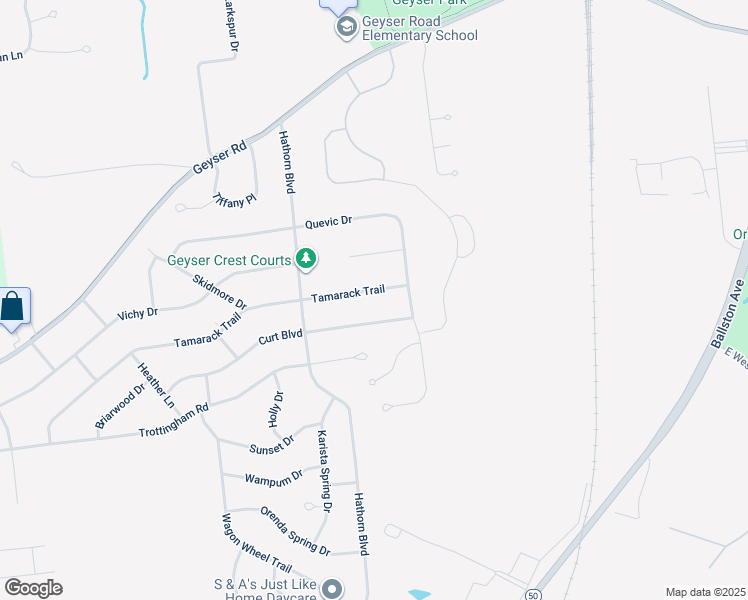 map of restaurants, bars, coffee shops, grocery stores, and more near 79 Tamarack Trail in Saratoga Springs