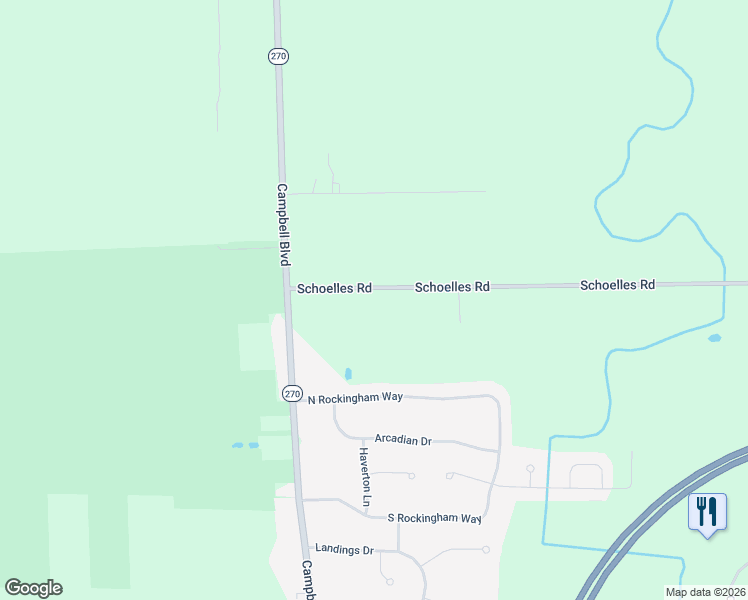 map of restaurants, bars, coffee shops, grocery stores, and more near 87 Schoelles Road in Buffalo