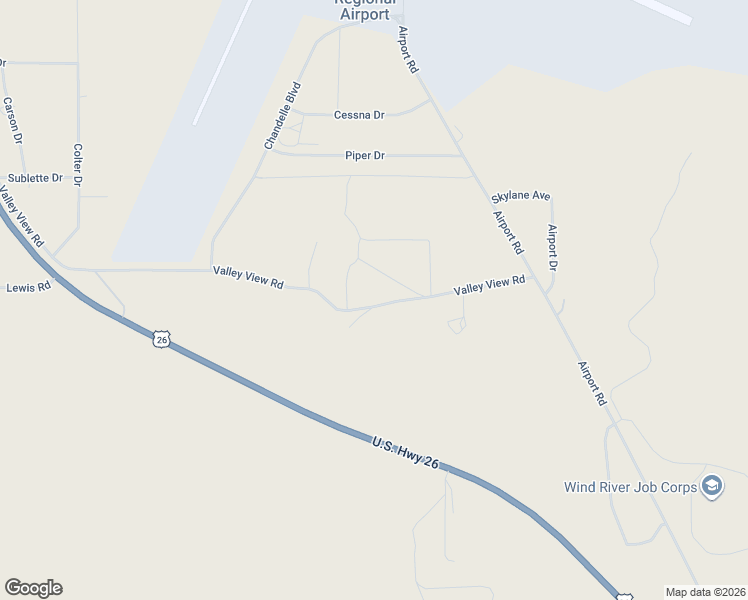 map of restaurants, bars, coffee shops, grocery stores, and more near 4722-4880 Valley View Rd in Riverton