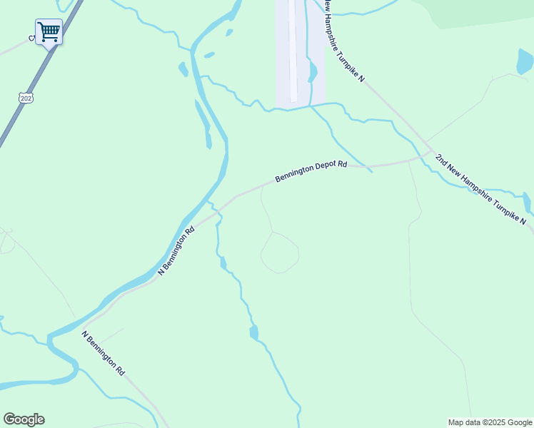 map of restaurants, bars, coffee shops, grocery stores, and more near 24 Blueberry Hill Road in Deering