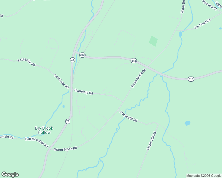 map of restaurants, bars, coffee shops, grocery stores, and more near 190 Cemetery Road in Arlington