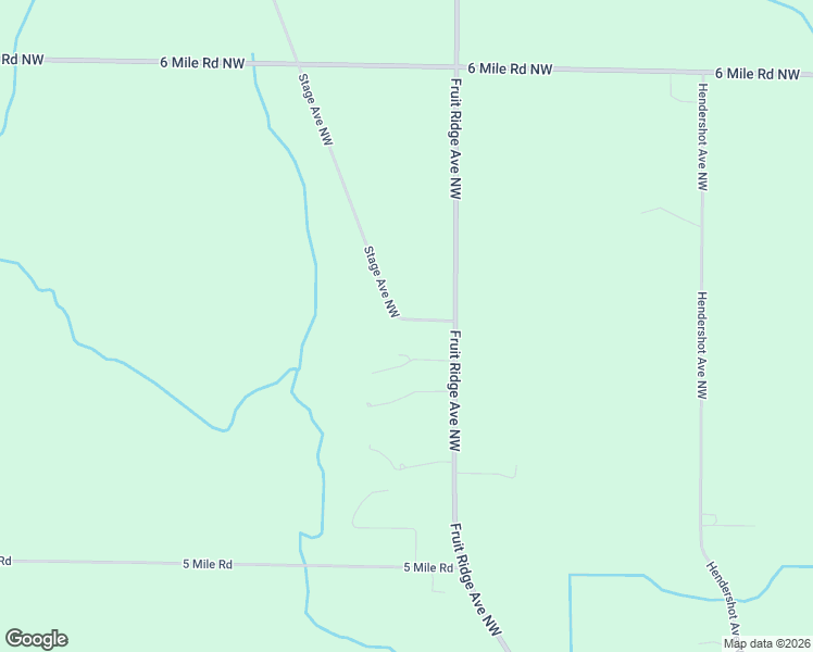 map of restaurants, bars, coffee shops, grocery stores, and more near 4821 Stage Avenue Northwest in Grand Rapids