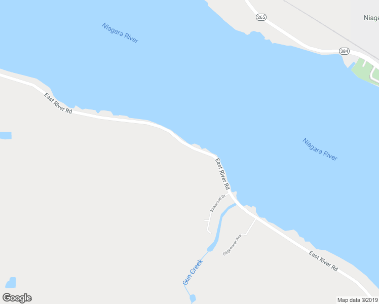 map of restaurants, bars, coffee shops, grocery stores, and more near 4394 East River Road in Grand Island