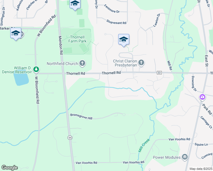 map of restaurants, bars, coffee shops, grocery stores, and more near 8 Wood Stone Rise in Pittsford