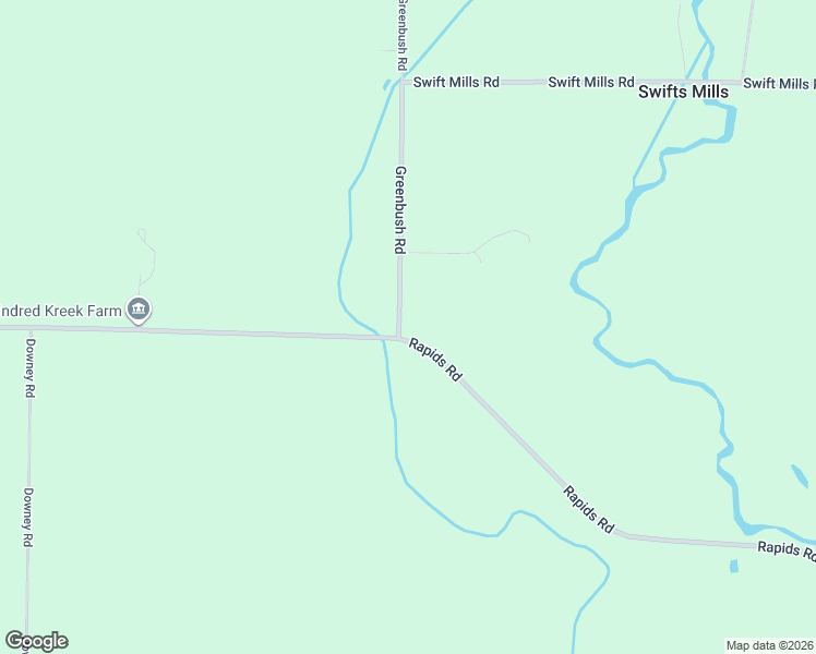 map of restaurants, bars, coffee shops, grocery stores, and more near 12238 Rapids Road in Akron