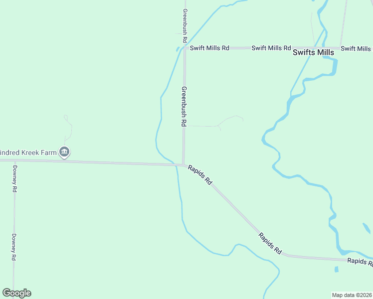 map of restaurants, bars, coffee shops, grocery stores, and more near 12238 Rapids Road in Akron