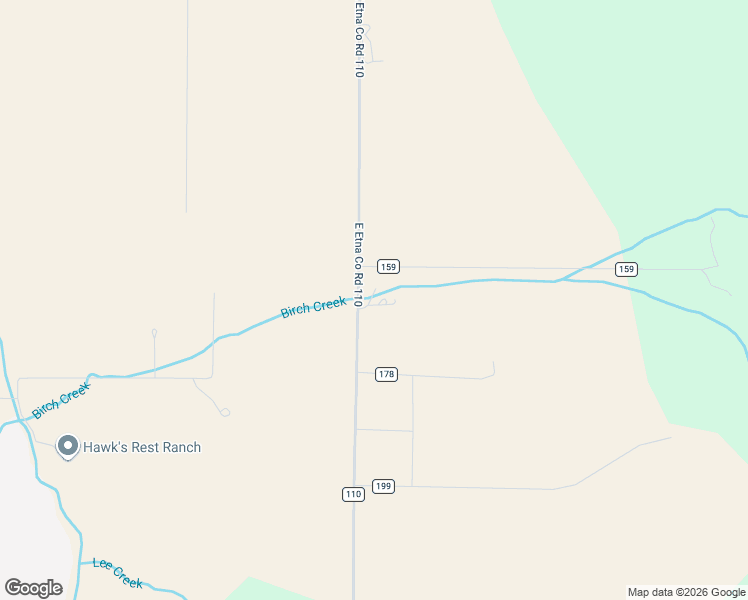 map of restaurants, bars, coffee shops, grocery stores, and more near 1384 County Road 110 in Etna