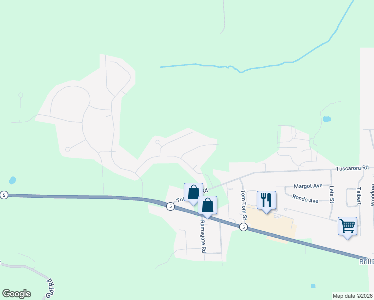 map of restaurants, bars, coffee shops, grocery stores, and more near 315 Wheatfield Drive in Chittenango