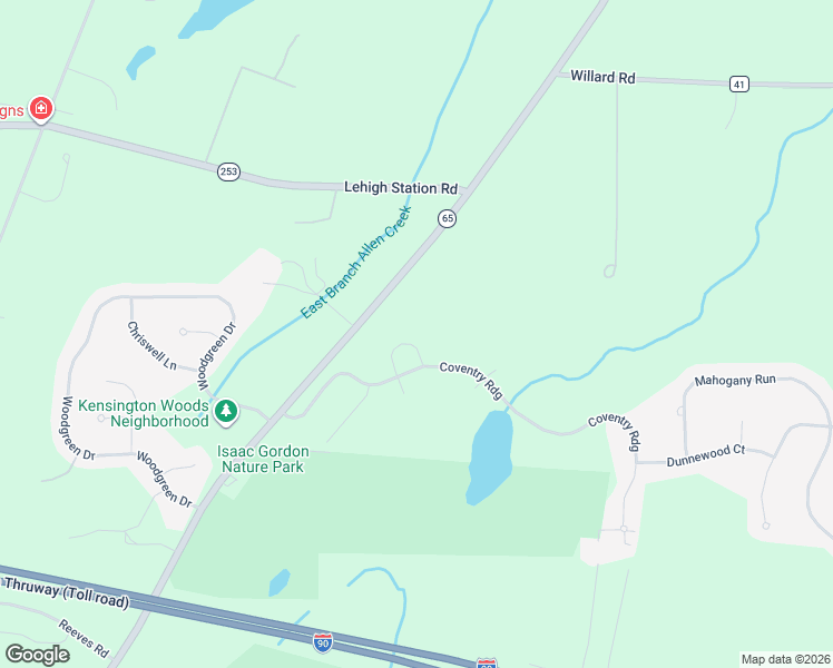 map of restaurants, bars, coffee shops, grocery stores, and more near 3360 Clover Street in Pittsford