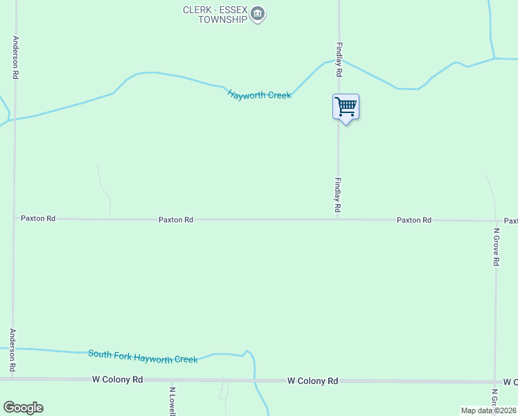 map of restaurants, bars, coffee shops, grocery stores, and more near 5730 Paxton Road in Saint Johns