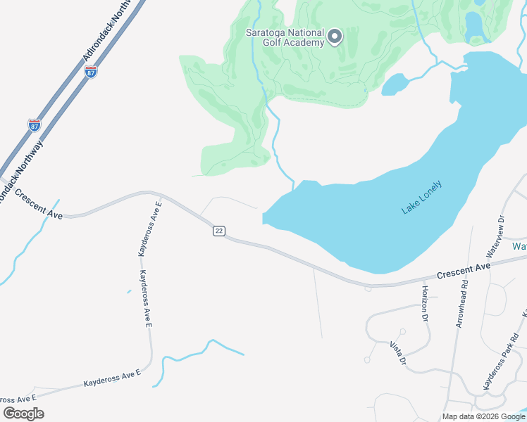 map of restaurants, bars, coffee shops, grocery stores, and more near 243 Poe Road in Saratoga Springs