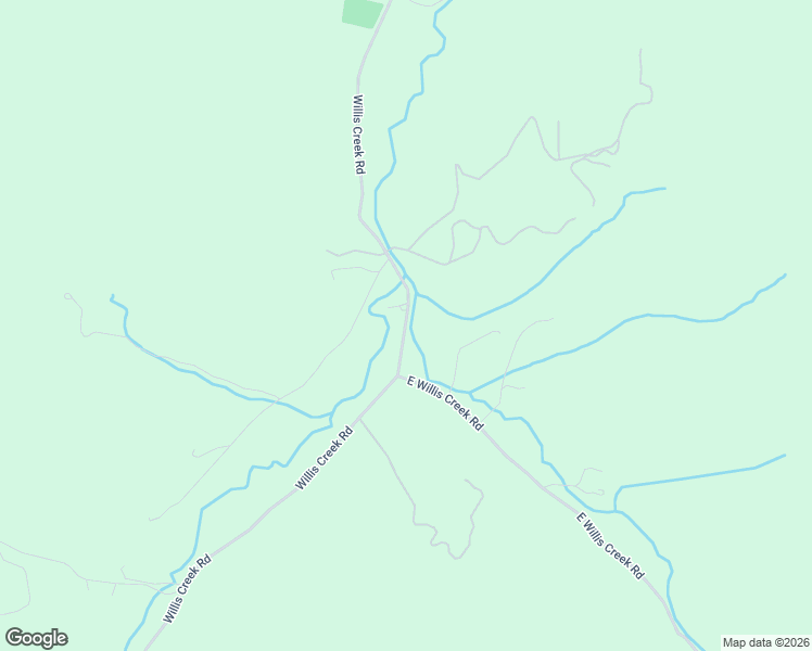 map of restaurants, bars, coffee shops, grocery stores, and more near Willis Creek Road in Winston
