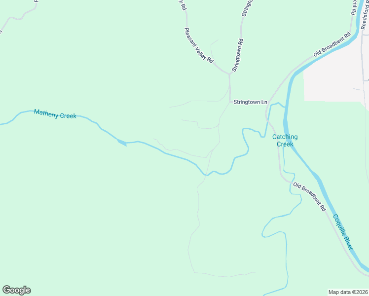 map of restaurants, bars, coffee shops, grocery stores, and more near 94263 Matheny Creek Lane in Myrtle Point