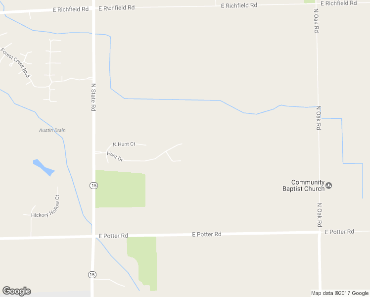 map of restaurants, bars, coffee shops, grocery stores, and more near 10182 Hunt Drive in Davison