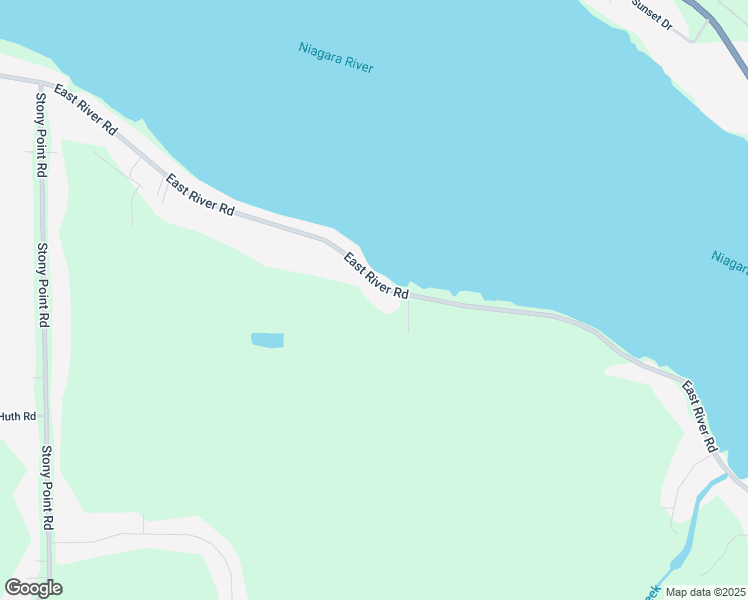 map of restaurants, bars, coffee shops, grocery stores, and more near 4686 East River Road in Grand Island