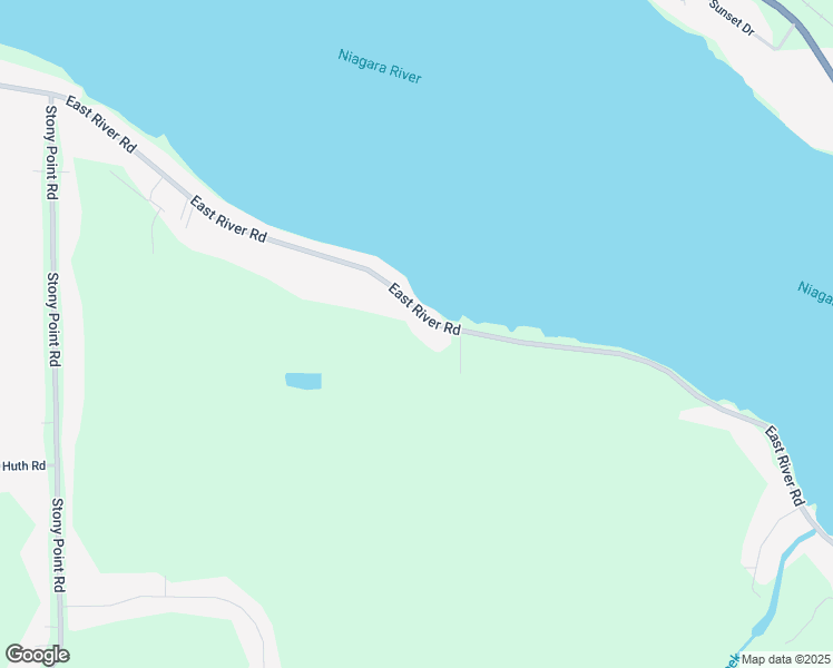 map of restaurants, bars, coffee shops, grocery stores, and more near 4686 East River Road in Grand Island