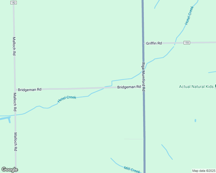 map of restaurants, bars, coffee shops, grocery stores, and more near 115 Bridgeman Road in Churchville