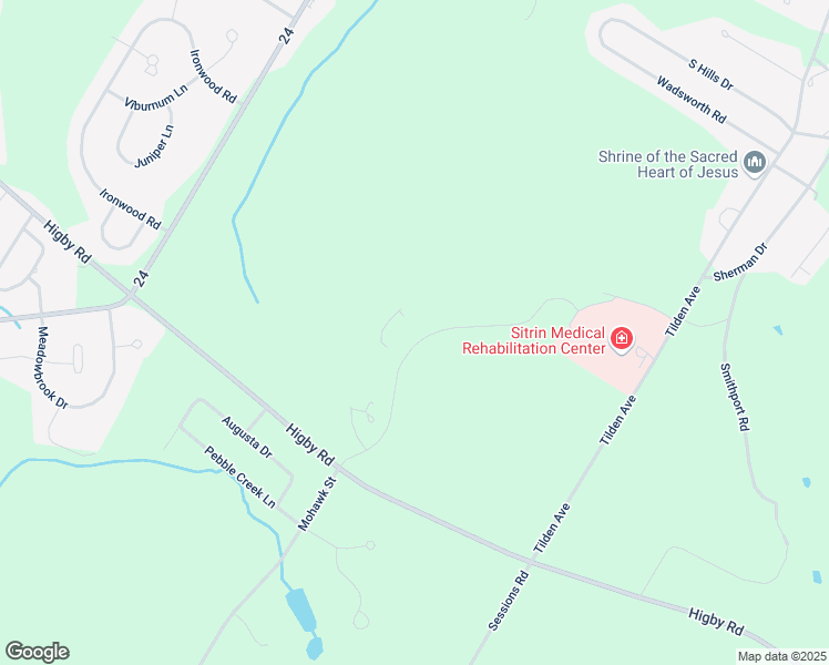 map of restaurants, bars, coffee shops, grocery stores, and more near 101 Sitrin Lane in New Hartford