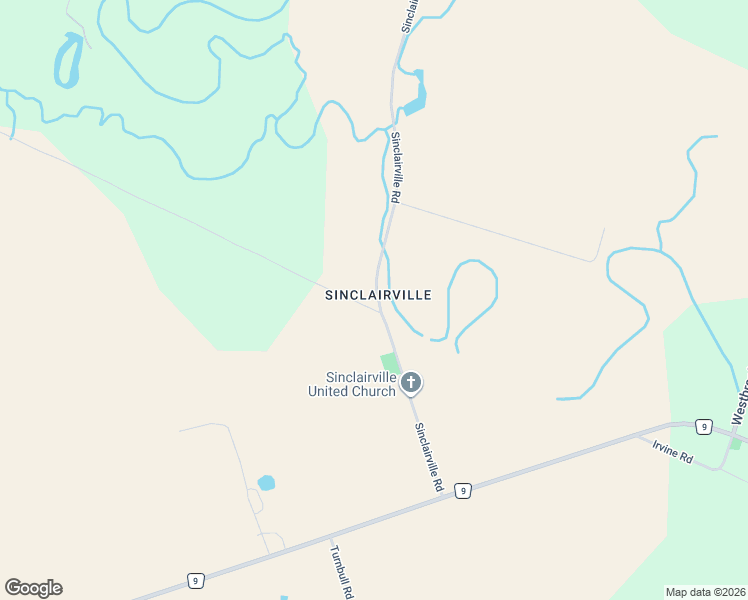 map of restaurants, bars, coffee shops, grocery stores, and more near 6550 Sinclairville Road in York