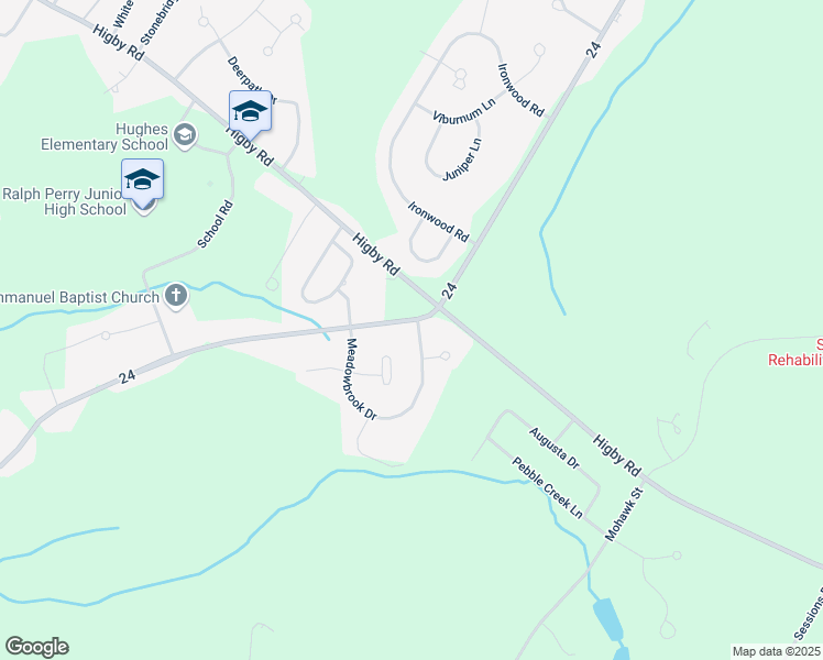 map of restaurants, bars, coffee shops, grocery stores, and more near 9628 Chapman Road in New Hartford