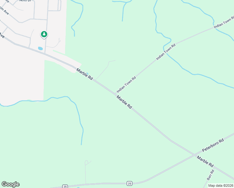 map of restaurants, bars, coffee shops, grocery stores, and more near 4618 Marble Road in Oneida