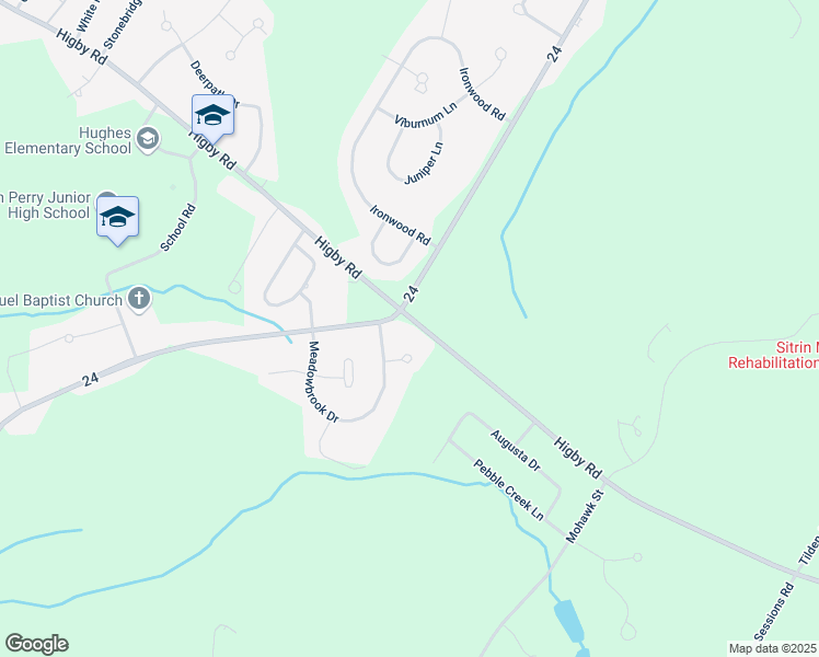 map of restaurants, bars, coffee shops, grocery stores, and more near 10 Westminster Circle in New Hartford