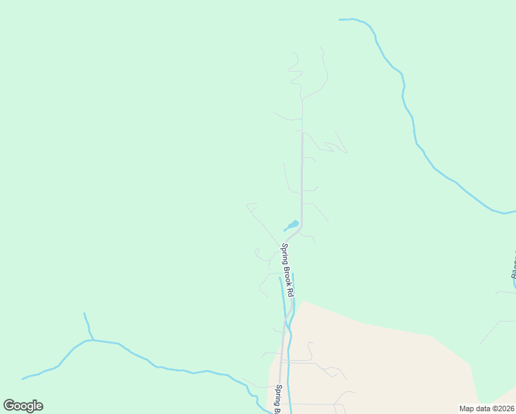 map of restaurants, bars, coffee shops, grocery stores, and more near 1604 Spring Brook Road in Myrtle Creek