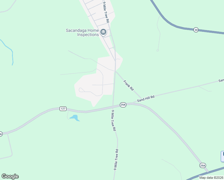 map of restaurants, bars, coffee shops, grocery stores, and more near 283 9 Mile Tree Road in Gloversville