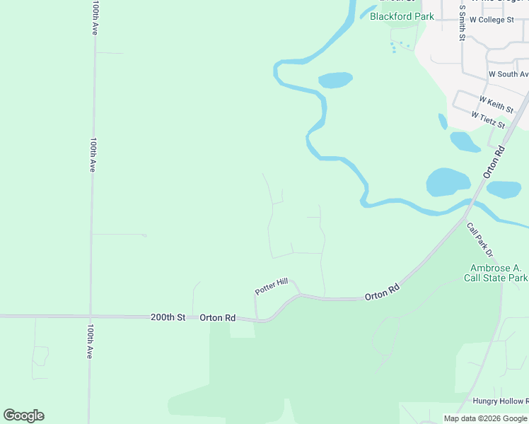 map of restaurants, bars, coffee shops, grocery stores, and more near Timberline Trail in Algona