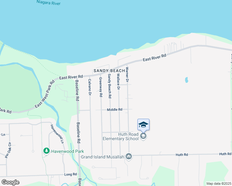 map of restaurants, bars, coffee shops, grocery stores, and more near 3504 Wallace Dr in Grand Island