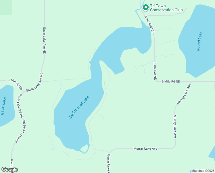 map of restaurants, bars, coffee shops, grocery stores, and more near 5170 Abraham Drive Northeast in Lowell