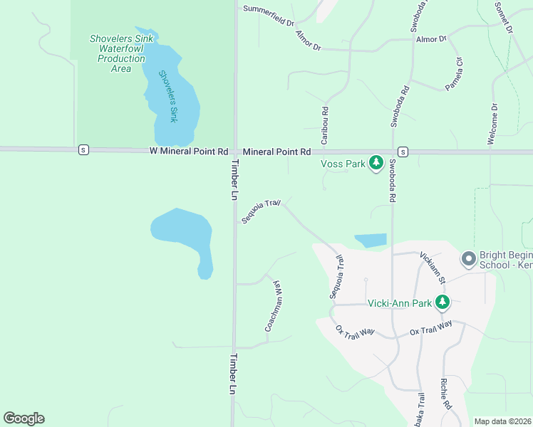 map of restaurants, bars, coffee shops, grocery stores, and more near 3735 Sequoia Trail in Verona