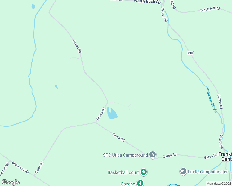 map of restaurants, bars, coffee shops, grocery stores, and more near 344 Brown Road in Frankfort