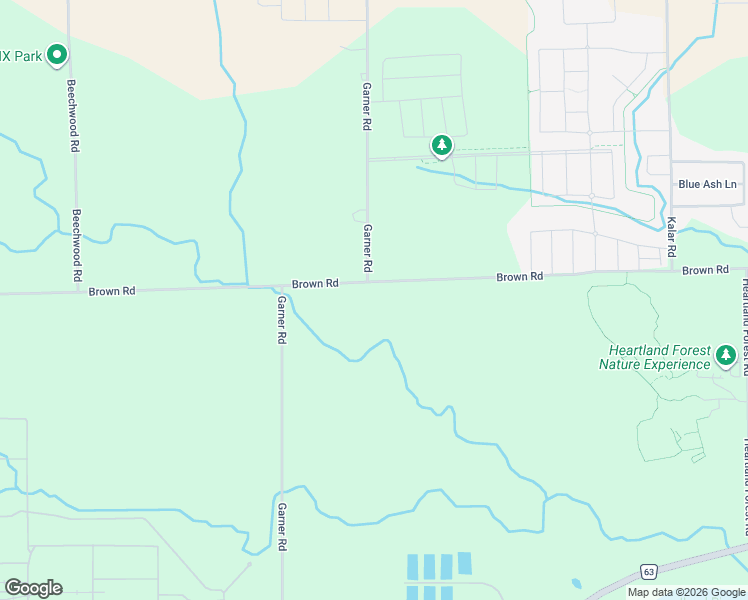 map of restaurants, bars, coffee shops, grocery stores, and more near 8780 Brown Road in Niagara Falls