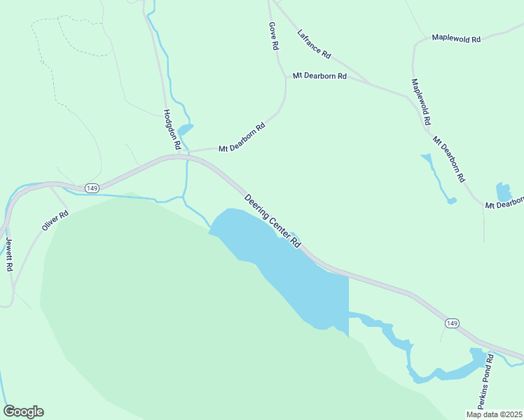 map of restaurants, bars, coffee shops, grocery stores, and more near 572 Deering Center Road in Weare