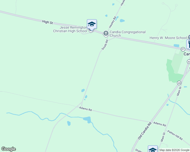 map of restaurants, bars, coffee shops, grocery stores, and more near in Candia